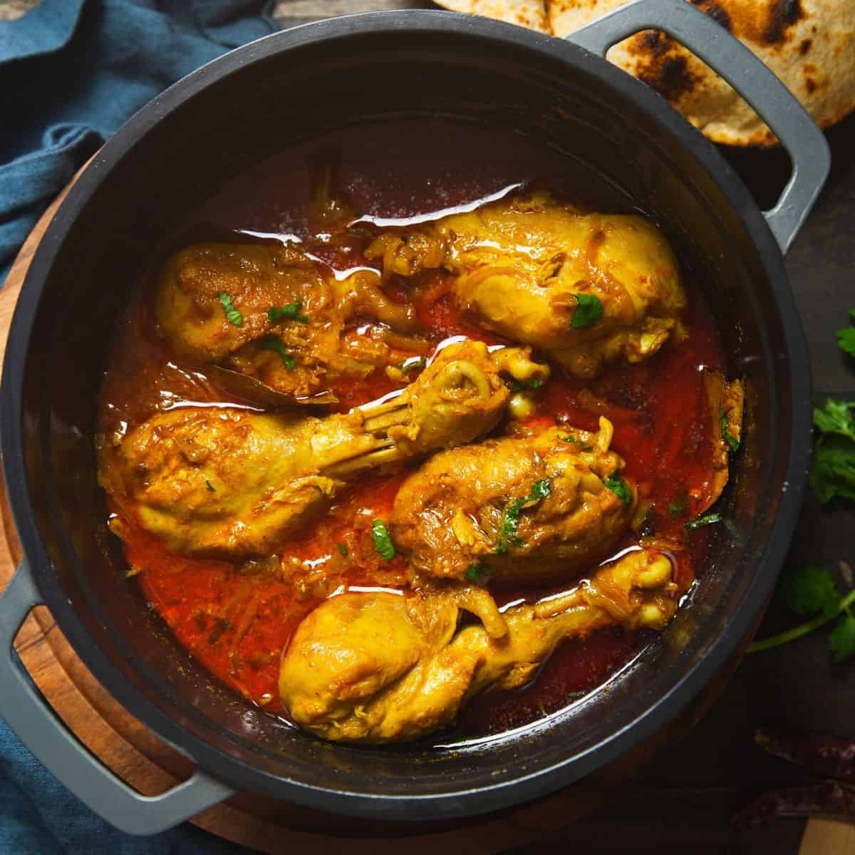 Savor the Flavor: The Irresistible Charm of Dhaba-Style Spicy Chicken