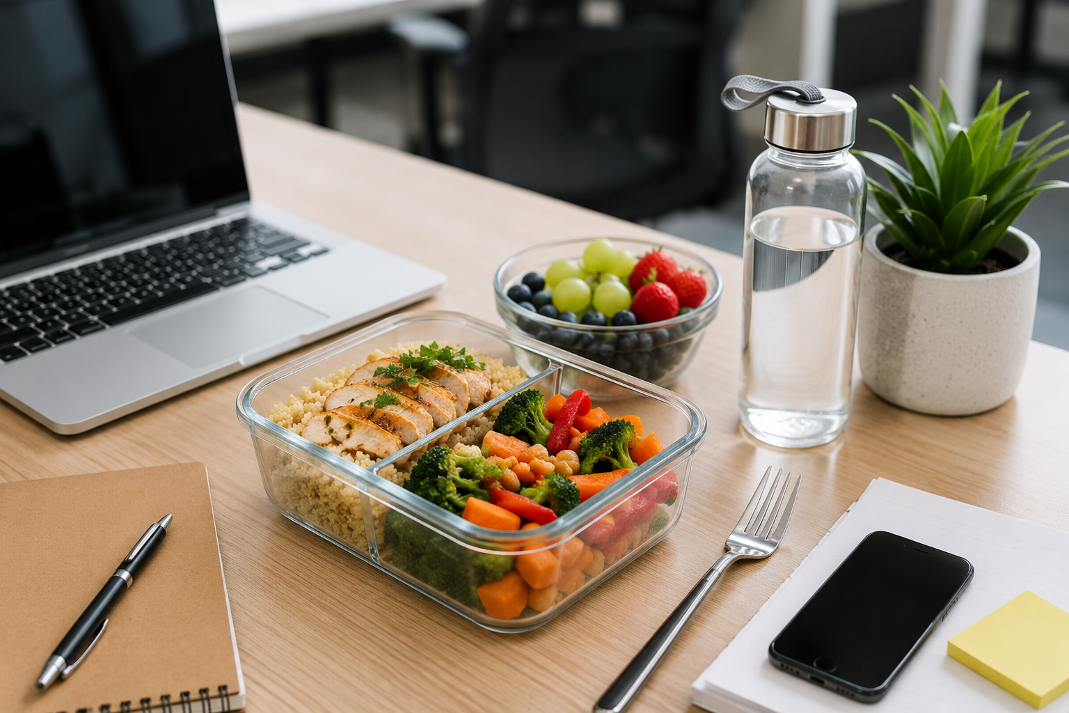 Smart Midday Meals: Healthy and Convenient Foods for Office Lunches