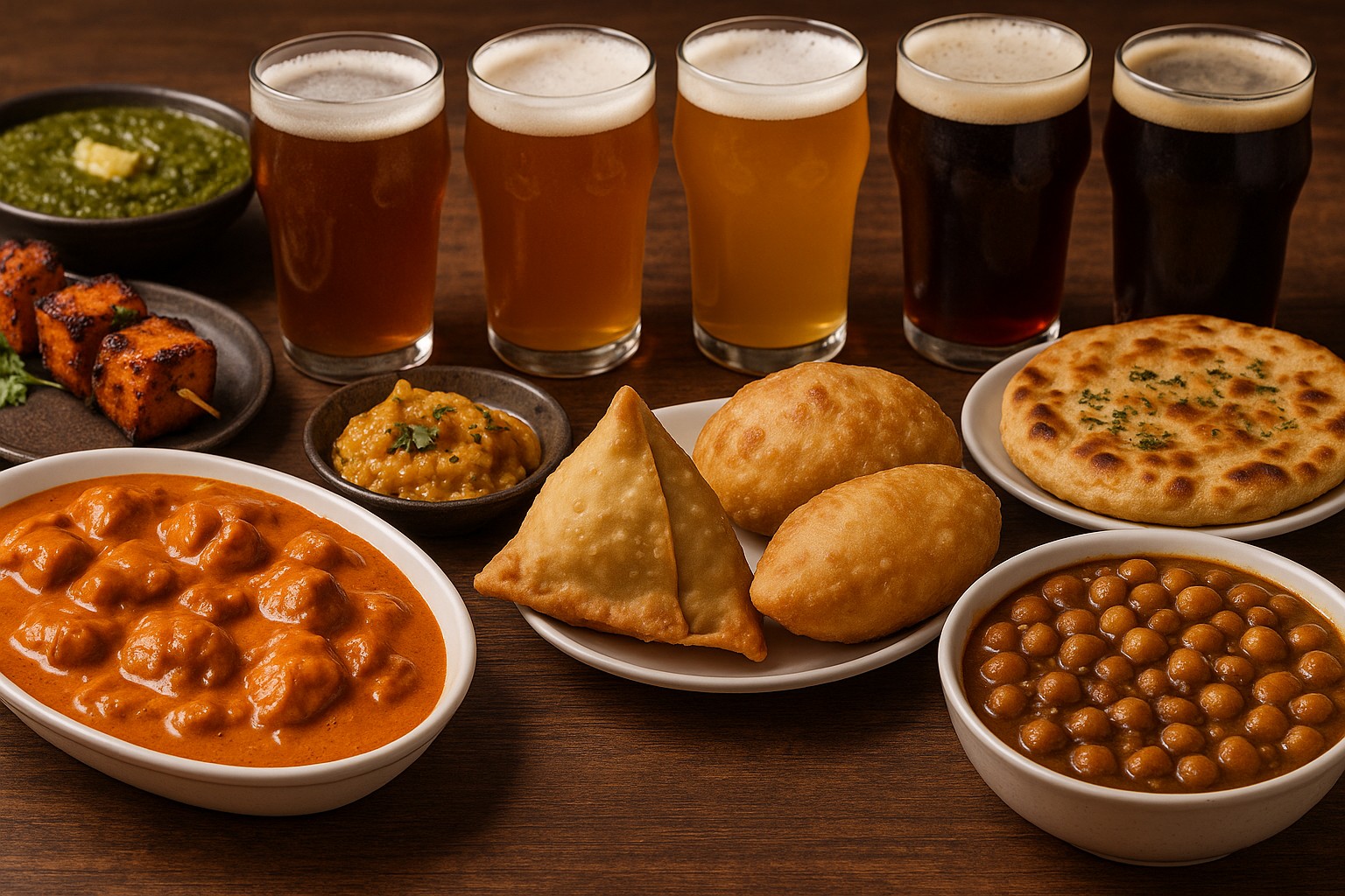Bold Bites & Brews: Pairing Punjabi Foods with Craft Beer
